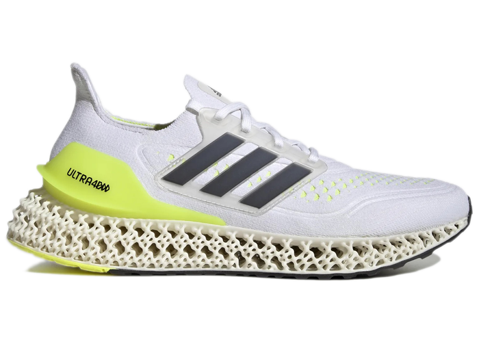 adidas Ultra 4DFWD White Solar Yellow
