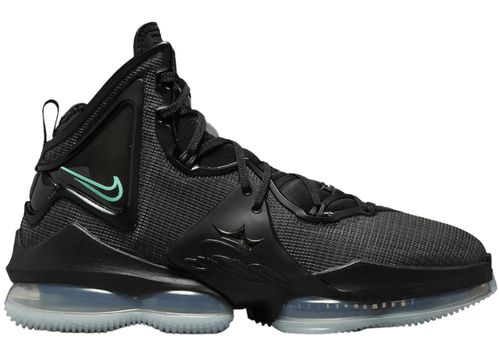 Nike LeBron 19 Black Aqua