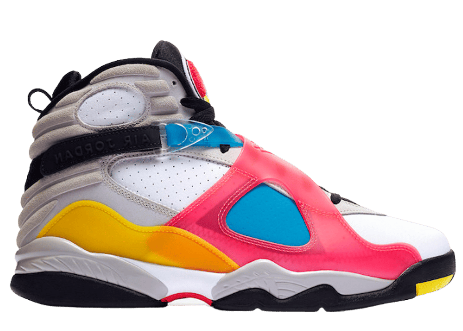 Multi Color Jordan Pink And Blue Air Jordan Retro 'South Beach'- Size