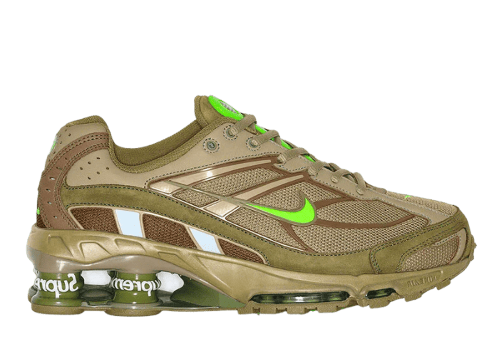 Nike Shox Ride 2 Supreme Olive