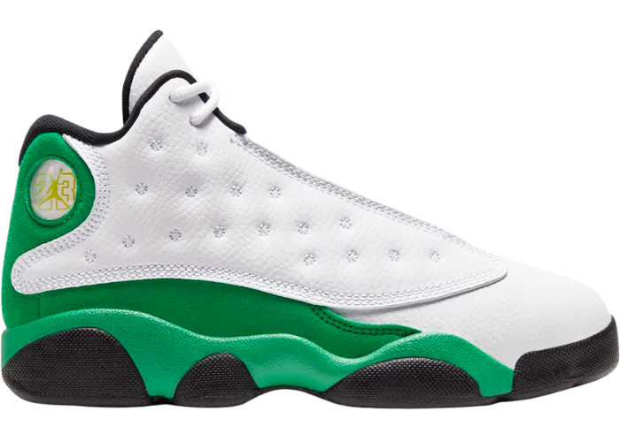 Air Jordan 13 Retro White Lucky Green (PS)