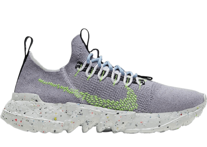 nike space hippie 02 grey volt