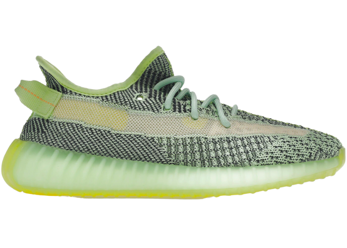 yeezy 350 reflective green