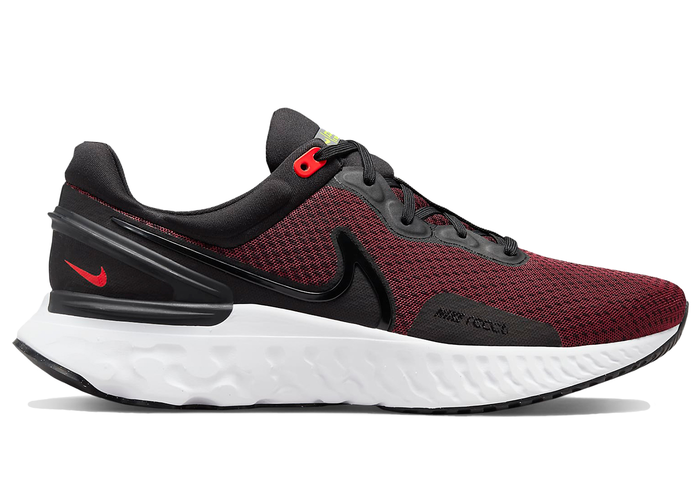 Nike React Miler 3 Black Sired Red