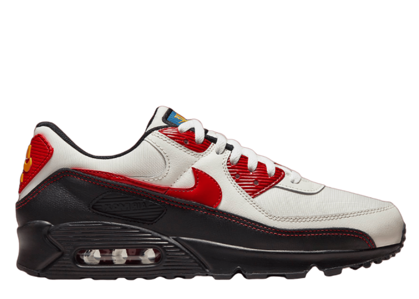 Nike Air Max 90 Sail University Red Black