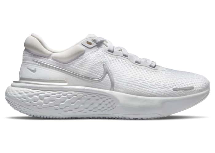 Nike ZoomX Invincible Run Flyknit White Metallic Silver (W)