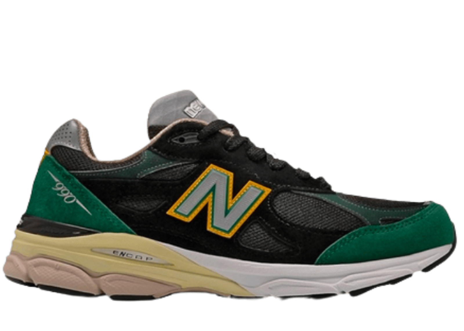 New Balance 990v3 Made in USA Black Green