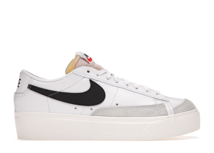 Nike Blazer Low Platform White Black (W)