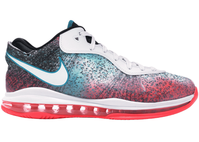 Nike LeBron 8 V/2 Low Solar Red - 456849-600 Raffles & Where