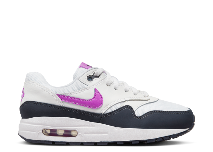 Nike Air Max 1 White Fuchsia Dream (GS)