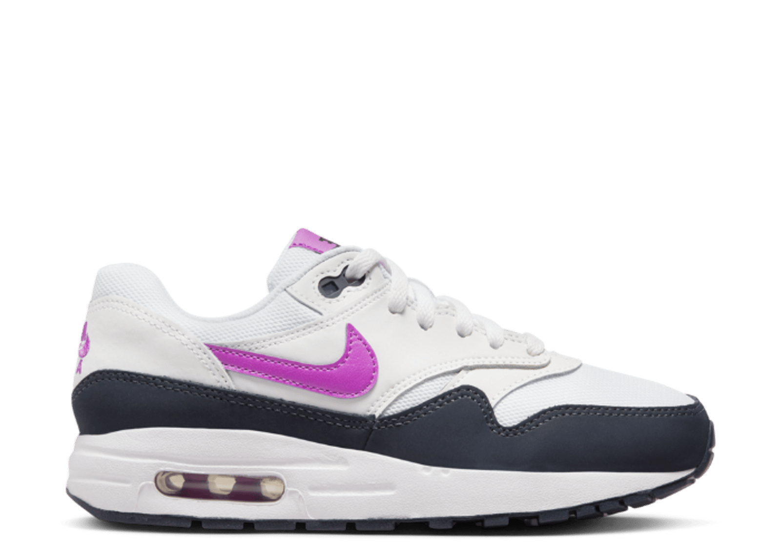 Nike Air Max 1 White Fuchsia Dream (GS)