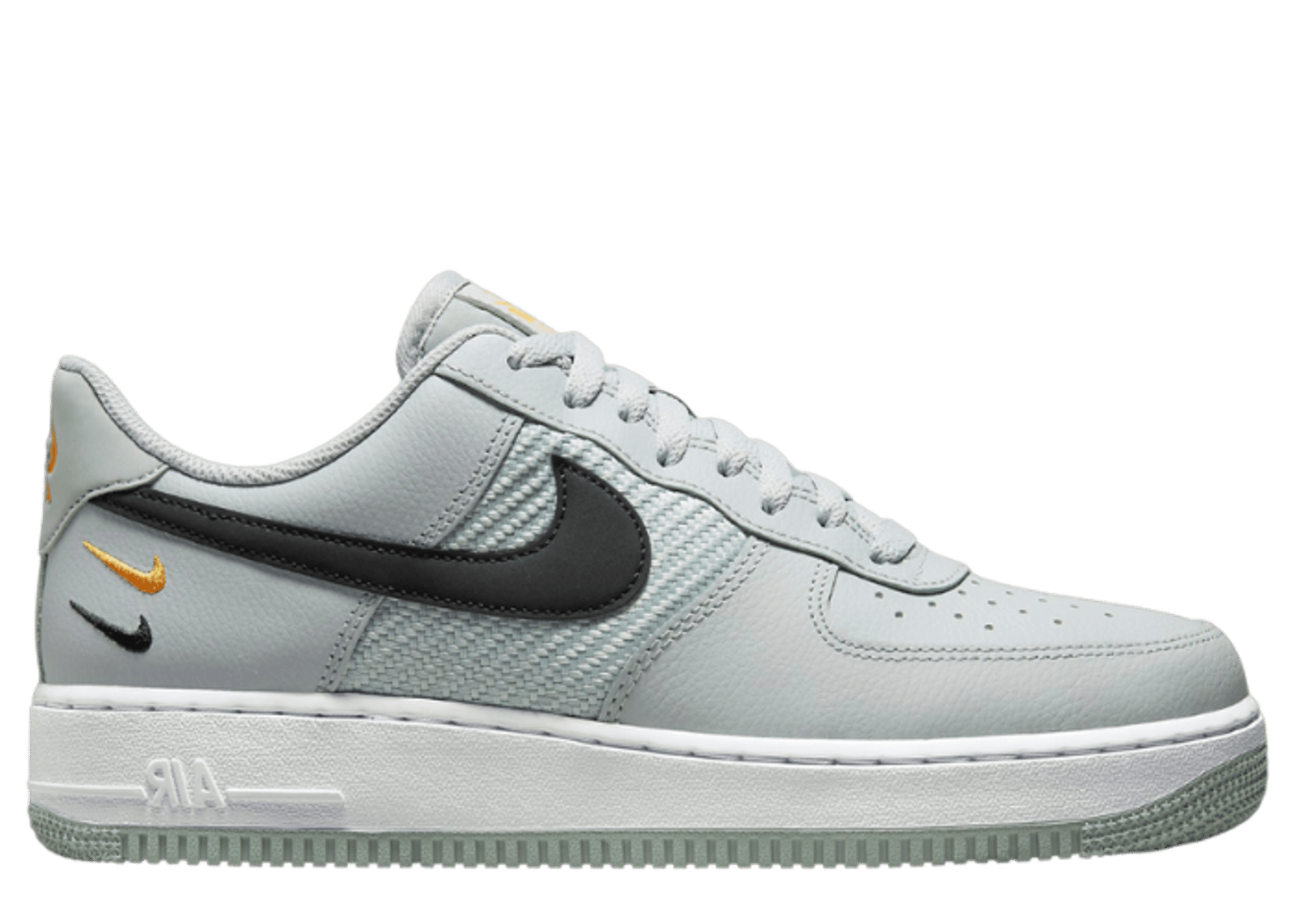 Nike Air Force 1 Low Wolf Grey Black University Gold