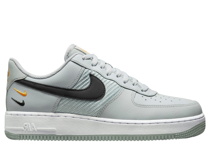 Nike Air Force 1 Low Wolf Grey Black University Gold