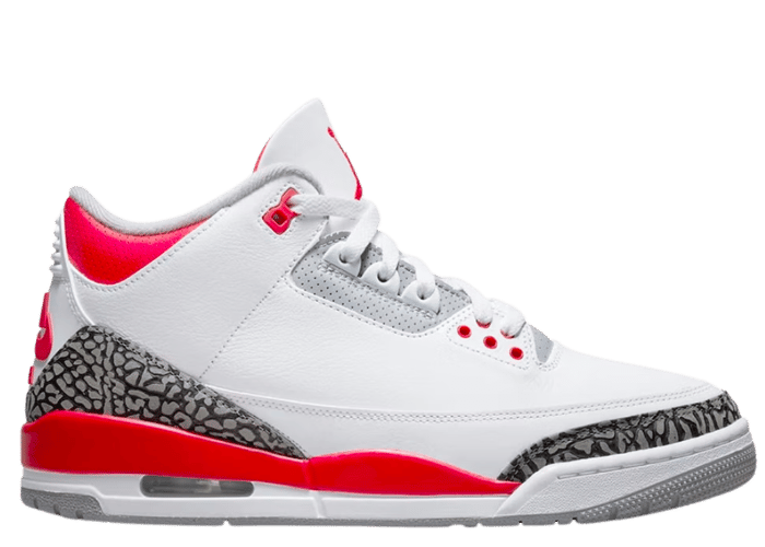 専用 Nike Air Jordan 3 Retro OG \"Fire Red\" Nike Air Jordan 3 Retro OG Mens Sz 16 White Fire Red Black