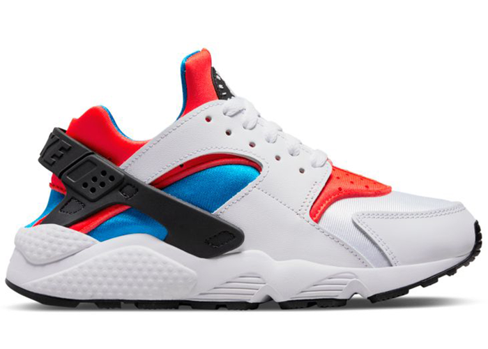 Nike Air Huarache White Bright Crimson (W)