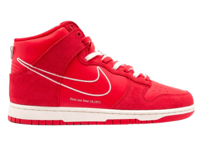 Nike Dunk High First Use Red