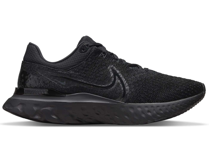 Nike React Infinity Run Flyknit 3 Triple Black