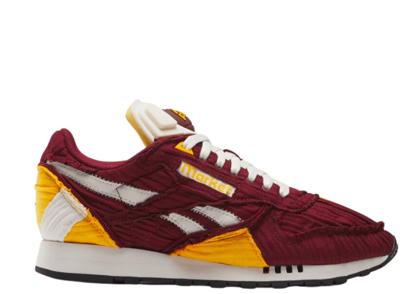 Reebok Classic Leather Pump Market Burgundy