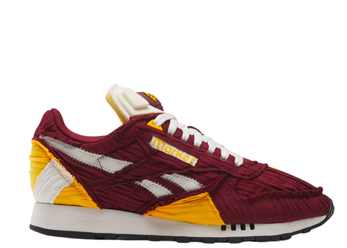 Reebok Classic Leather Pump Market Burgundy