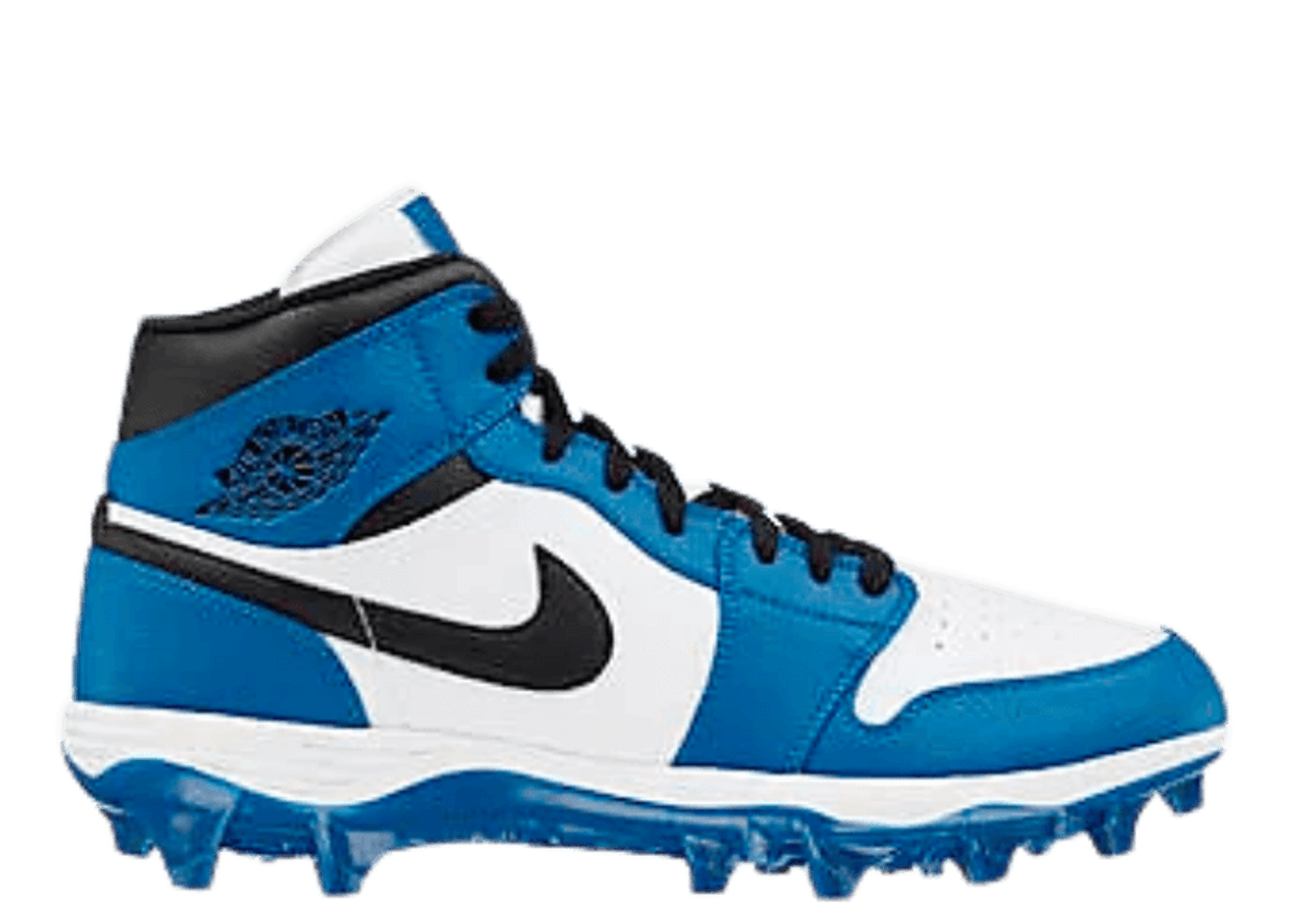 Air Jordan 1 Mid TD Cleat White Black Royal (2023)