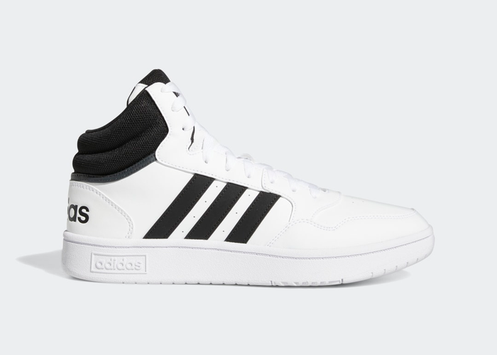 adidas Hoops 3.0 Mid Classic Vintage Shoes Core Black