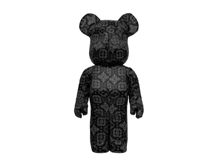 BE@RBRICK x CLOT x Nike “Black Silk” Air Force 1 Fragment set