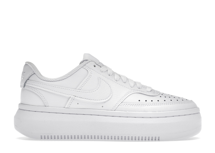 Nike Court Vision Alta Low Triple White (W)