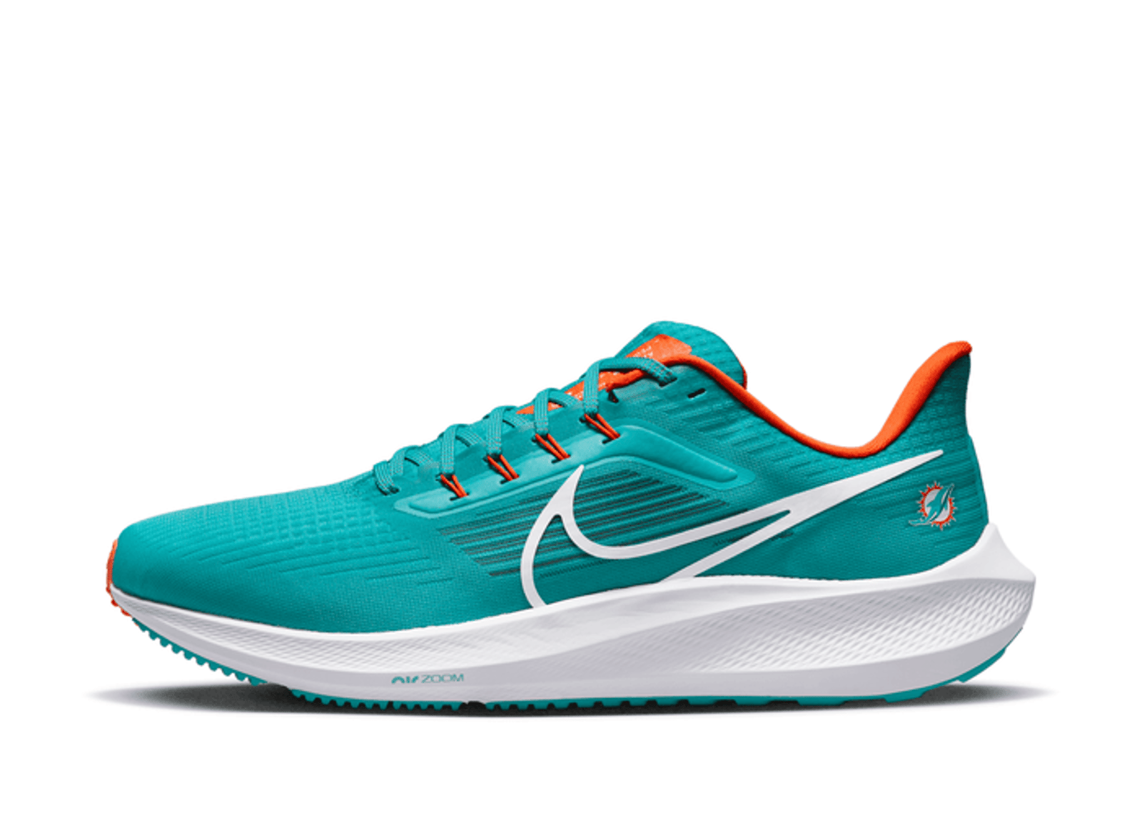 Nike Air Zoom Pegasus 39 NFL Miami Dolphins Road Running Shoes in Green DR2052 300 Release Info