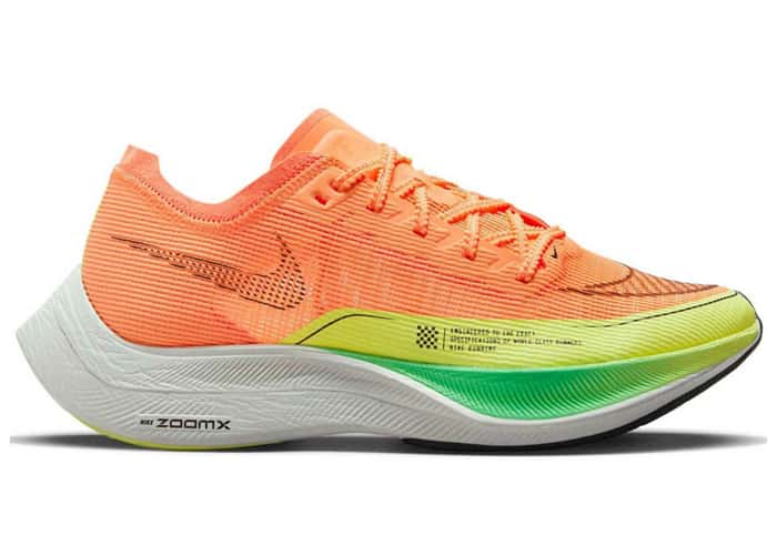 Nike ZoomX Vaporfly Next% 2 Peach Cream Green Shock (W)