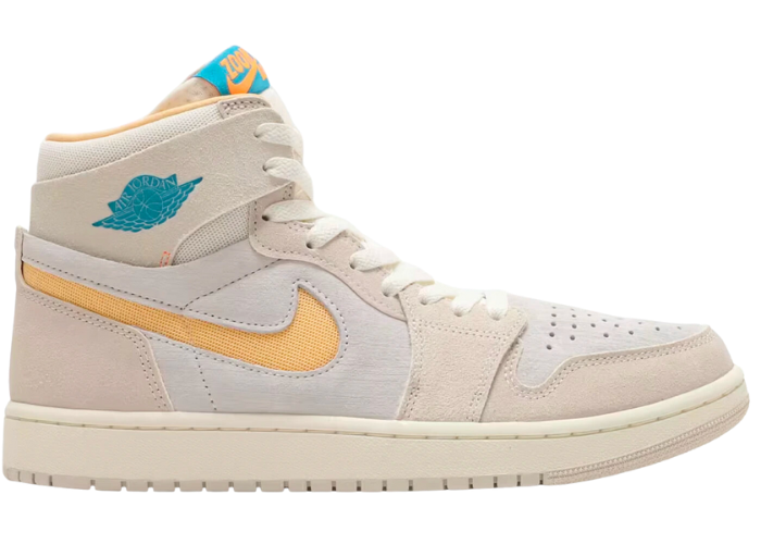 Jordan 1 Zoom CMFT 2 Orewood Brown Bright Citrus Sail