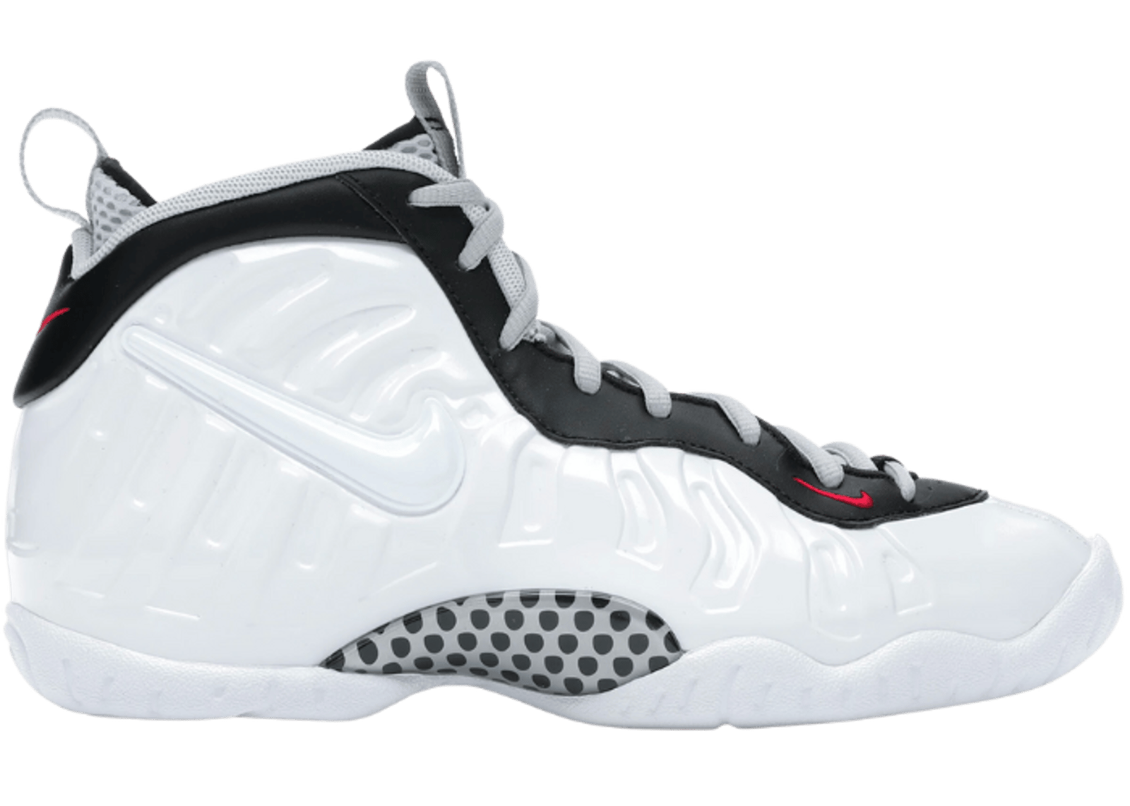Nike Air Foamposite Pro White Black University Red (GS)