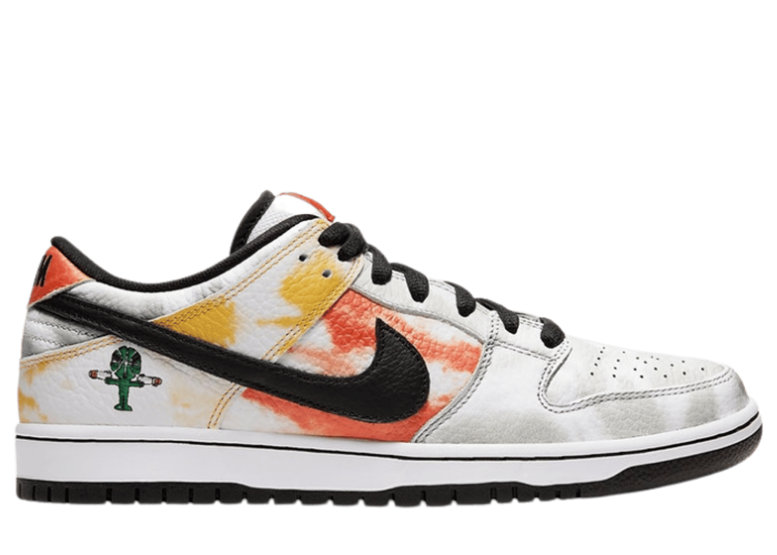 Nike SB Low Dunk Raygun Tie-Dye White (Away)