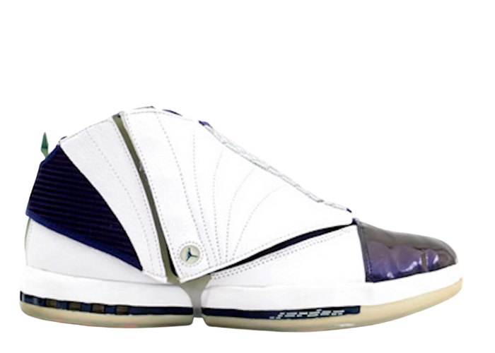 Air Jordan 16 OG White Midnight Navy (GS)