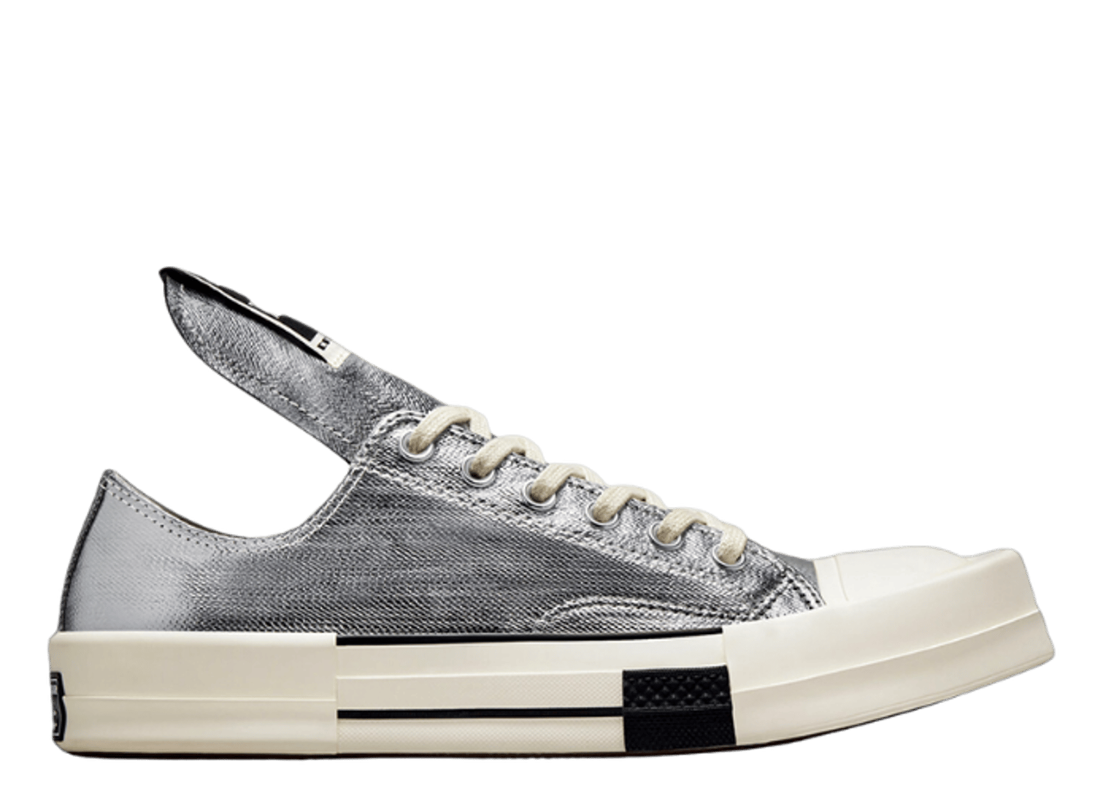 Converse Rick Owens TURBODRK Low Silver Denim