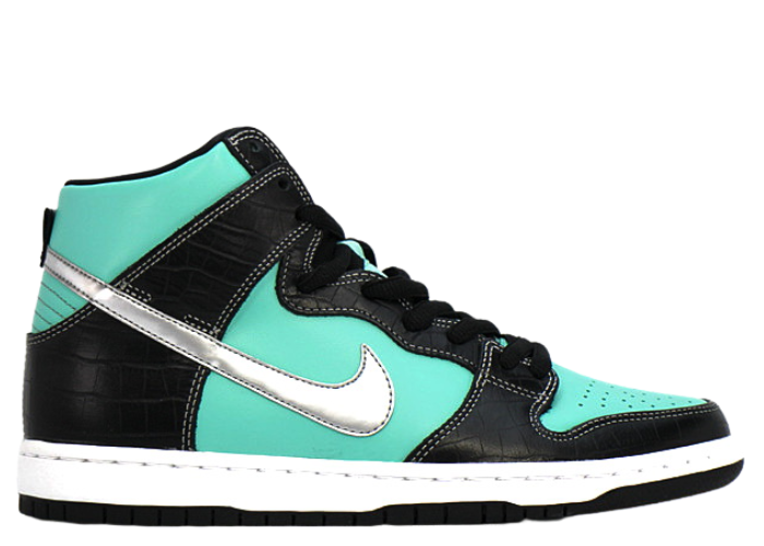 Nike SB Dunk High Diamond Supply Co. Aqua Blue