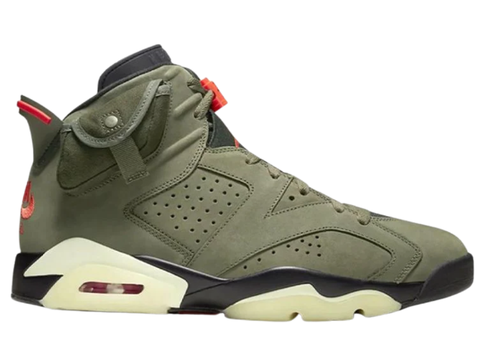 Air Jordan 6 Retro Travis Scott Olive