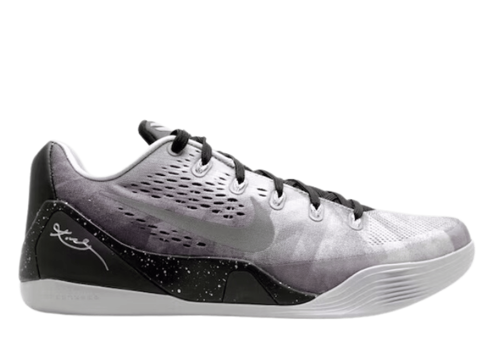 Nike Kobe 9 EM Low Metallic Silver