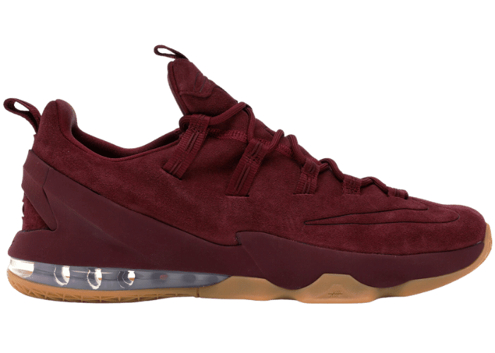 Nike LeBron 13 Low Team Red Gum - AH8289-600 Raffles & Where