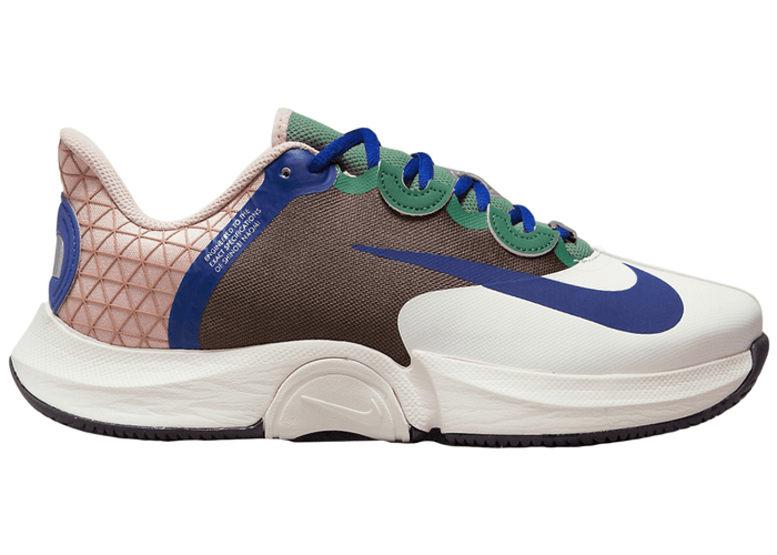 Nike Court Air Zoom GP Turbo Naomi Osaka White Ironstone (W)