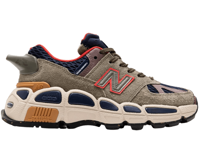 New Balance Salehe Bembury 574 Yurt Team Forest Green