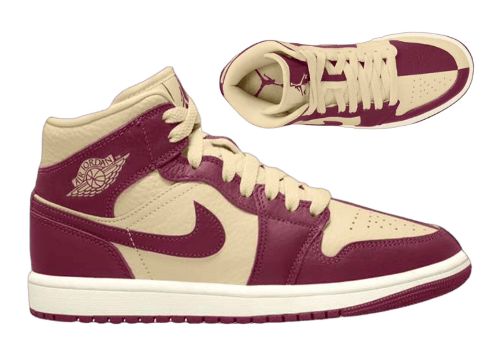 Jordan 1 Mid SE Split Beach Cherrywood (W)