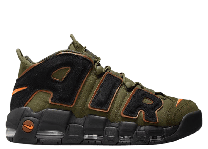 NIKE AIR MORE UPTEMPO 96 アウトライン Nike Air More Uptempo 96 Cargo Khaki - DX2669-300 Raffles