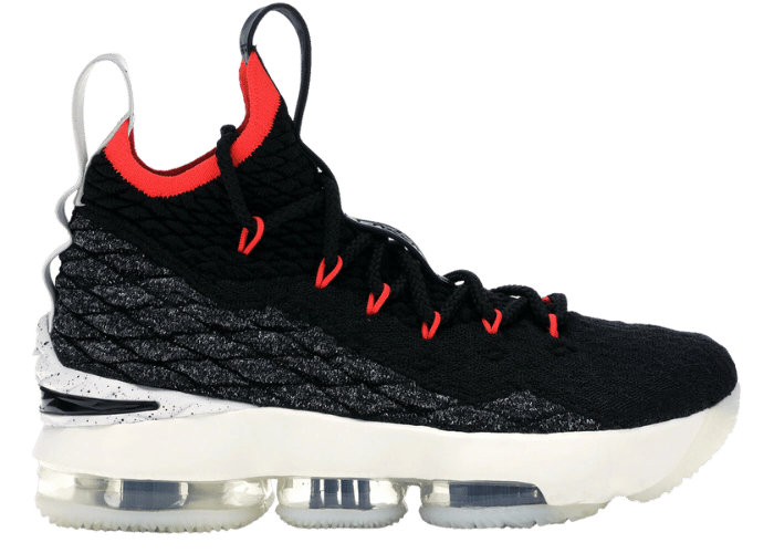 Nike LeBron 15 Black Bright Crimson (GS)