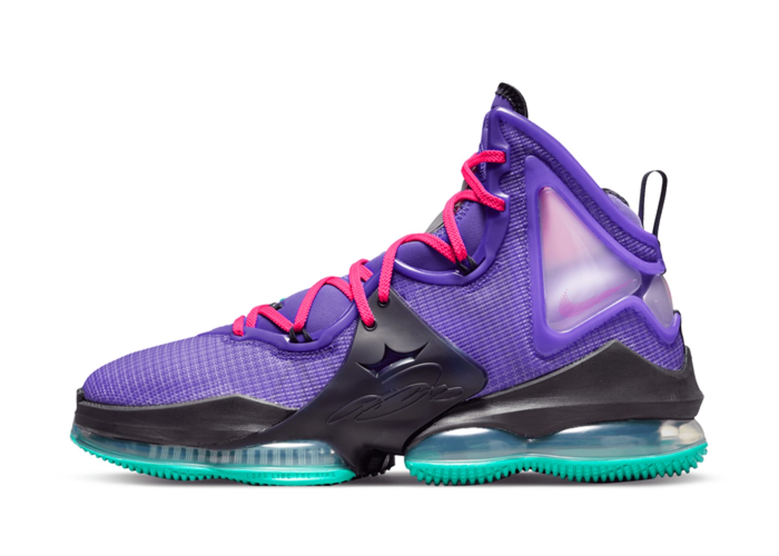 Release Date Lebron James Shoes Purple And Blue Nike LeBron 19