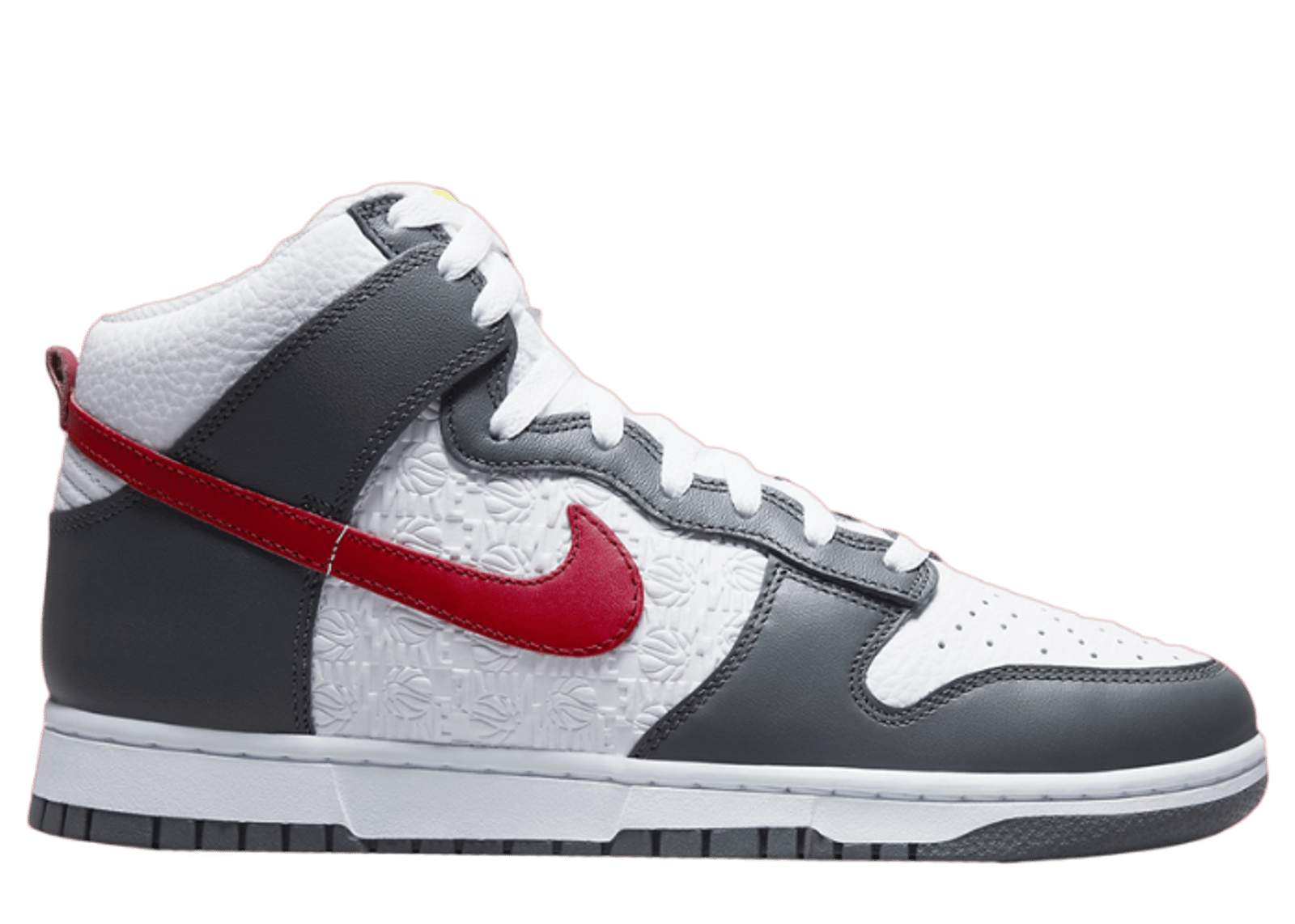 Nike Dunk High Hoops Grey Red