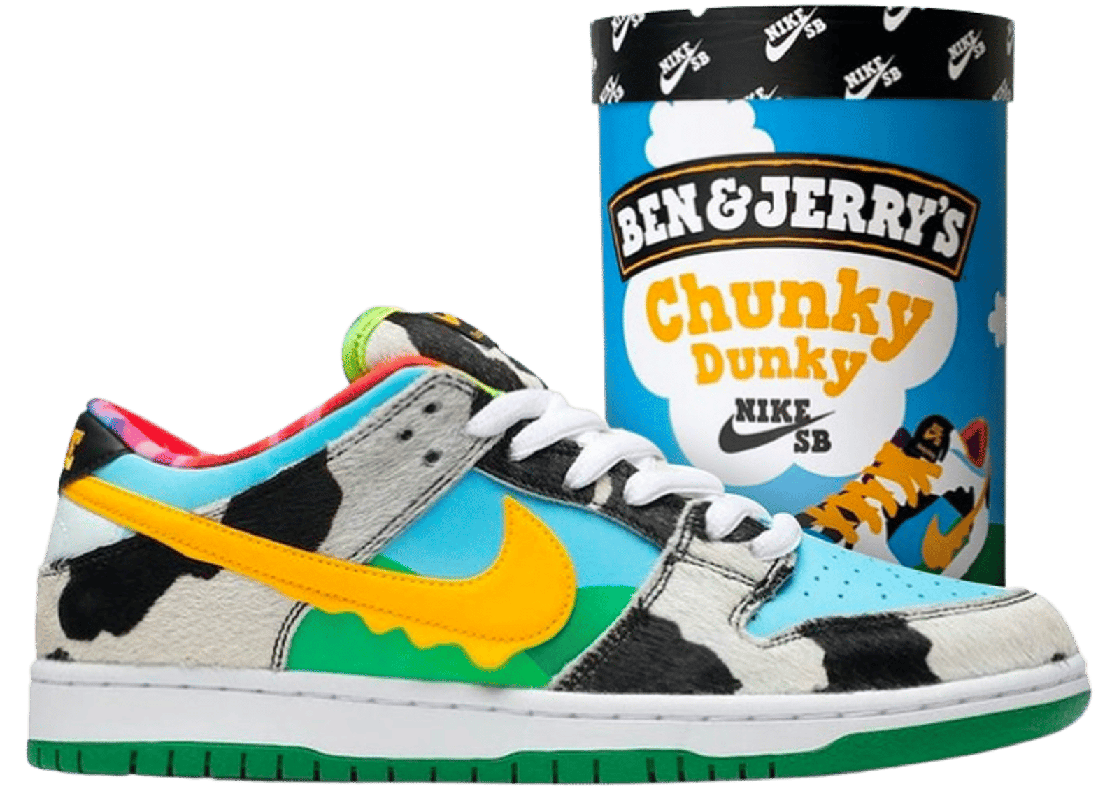 Nike SB Dunk Low x Ben & Jerrys Chunky Dunky Special Box