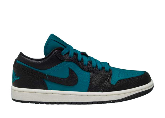 Jordan 1 Low Split Bright Spruce Black (W)