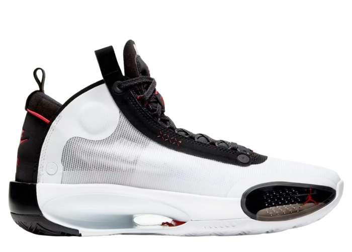 Air Jordan XXXIV White Black Red