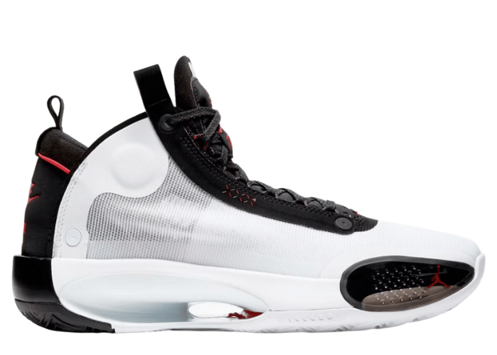 Air Jordan XXXIV White Black Red