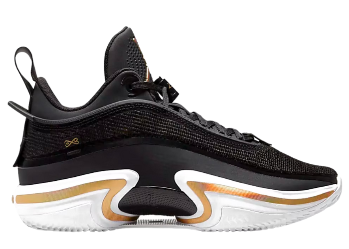 Air Jordan 36 Low Black Gold